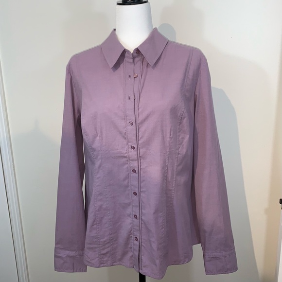 Blouse with pinstripe detailing on inner cuff - Picture 3 of 13